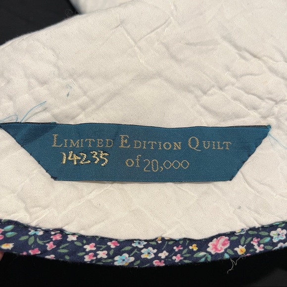 Limited Edition Quilt Floral And Dragonfly Stain Glass Window Style King Size - Picture 9 of 16